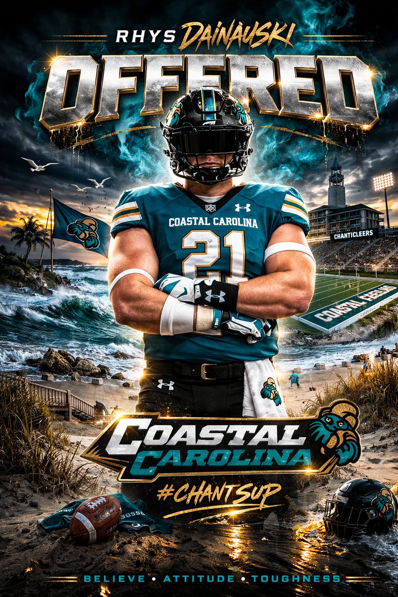 Rhys Dainauski - 6'4, 230lb TE 2027 tweet media