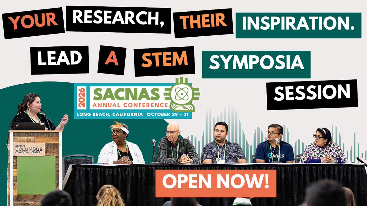 SACNAS tweet media