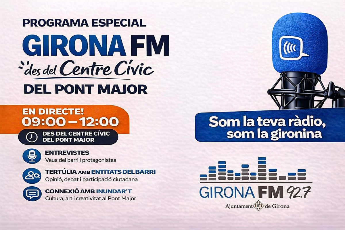AV Pont Major (Girona) tweet media