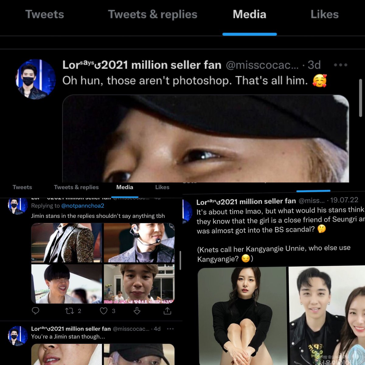 3.7k likes to this Jimin vile anti! To all Jimin fans who will be there at the concert, don't let this ugly rt4rd taekooker to get near Jimin!! This deranged cultist hates him so much!