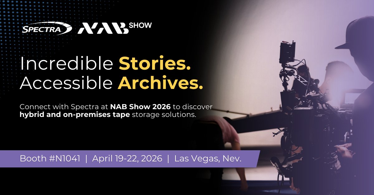 Spectra Logic tweet media