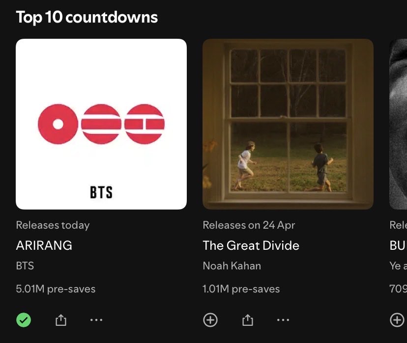 BTS Charts & Awards tweet media