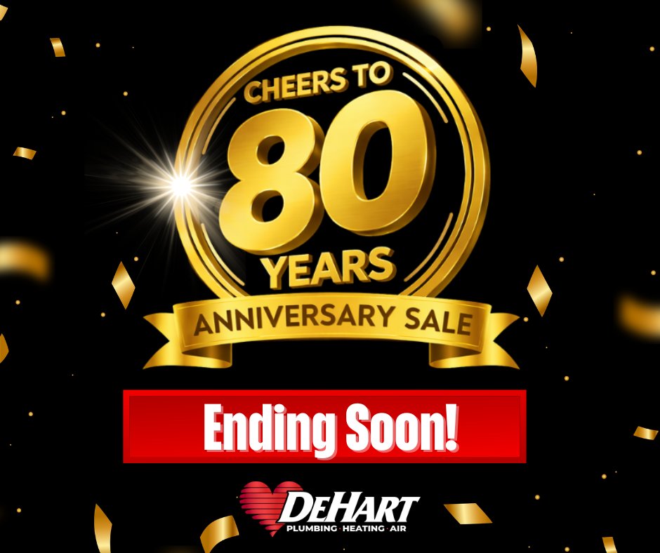 DeHart Plumbing, Heating & Air Inc. tweet media