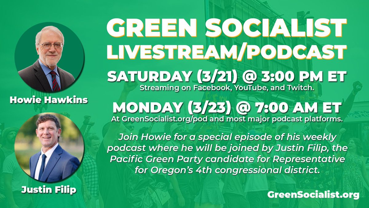 Howie Hawkins tweet media