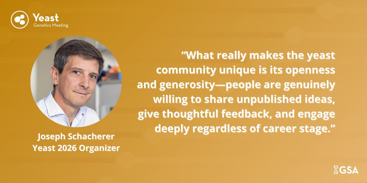 Genetics Society of America tweet media