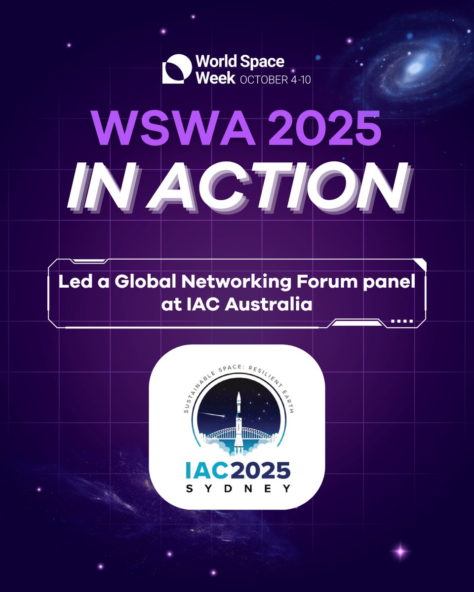 World Space Week tweet media