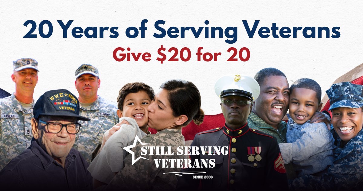Still Serving Veterans tweet media