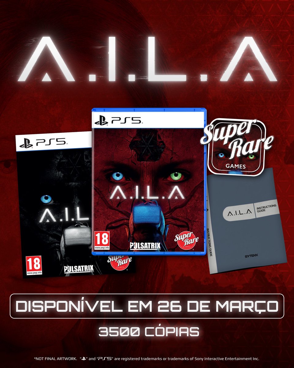 Pulsatrix Studios – A.I.L.A JÁ DISPONÍVEL! tweet media