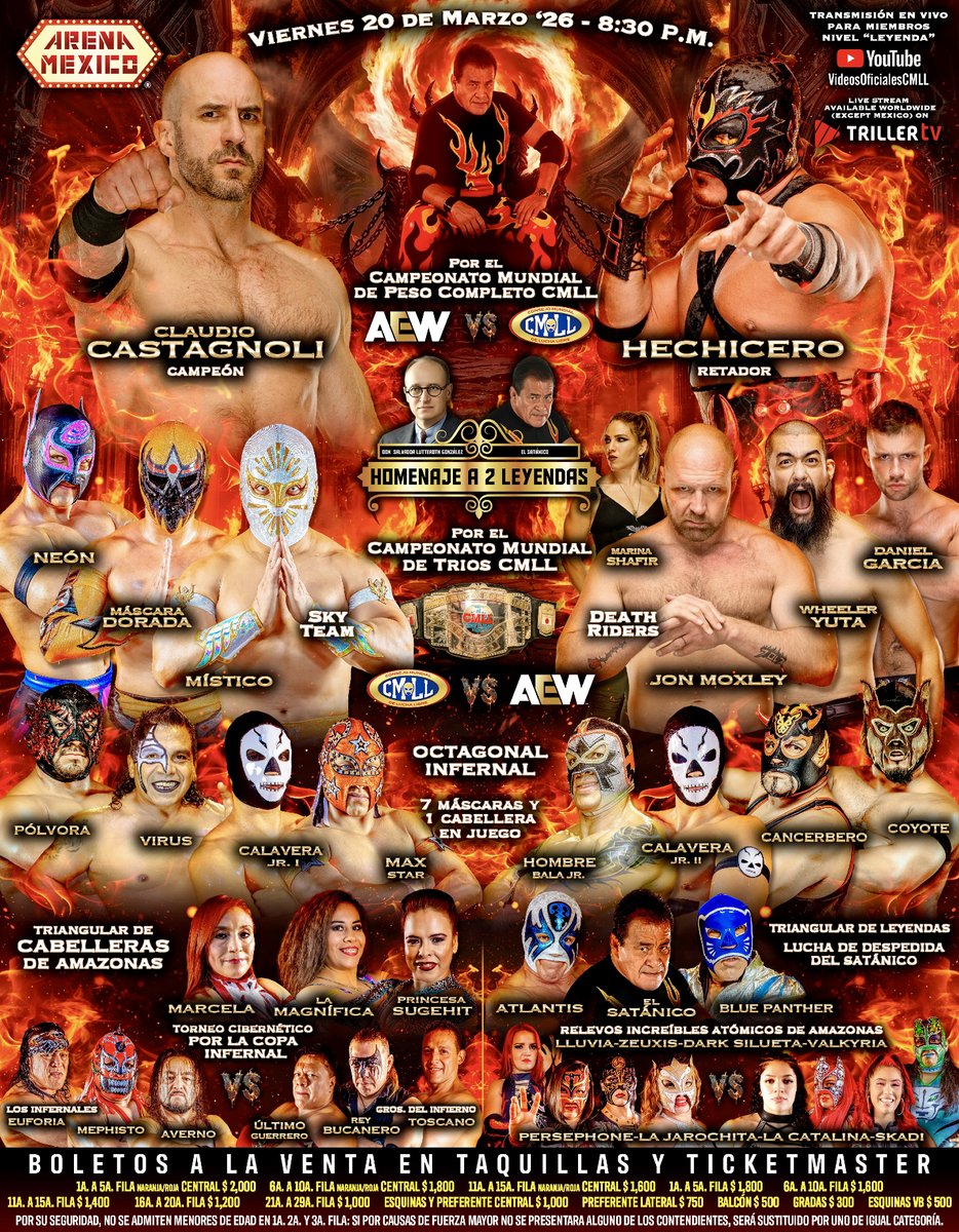 Lucha Libre CMLL tweet media