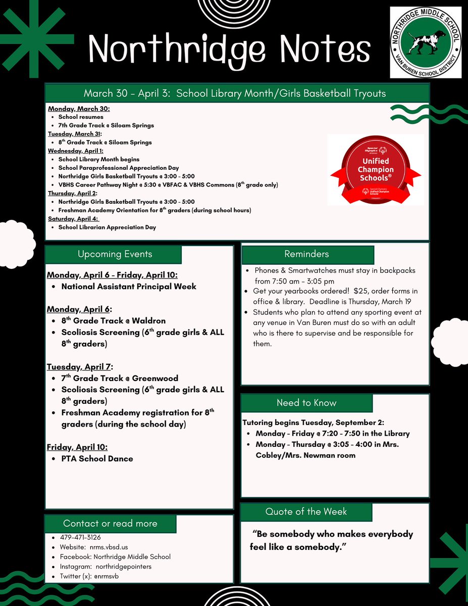 Northridge tweet media