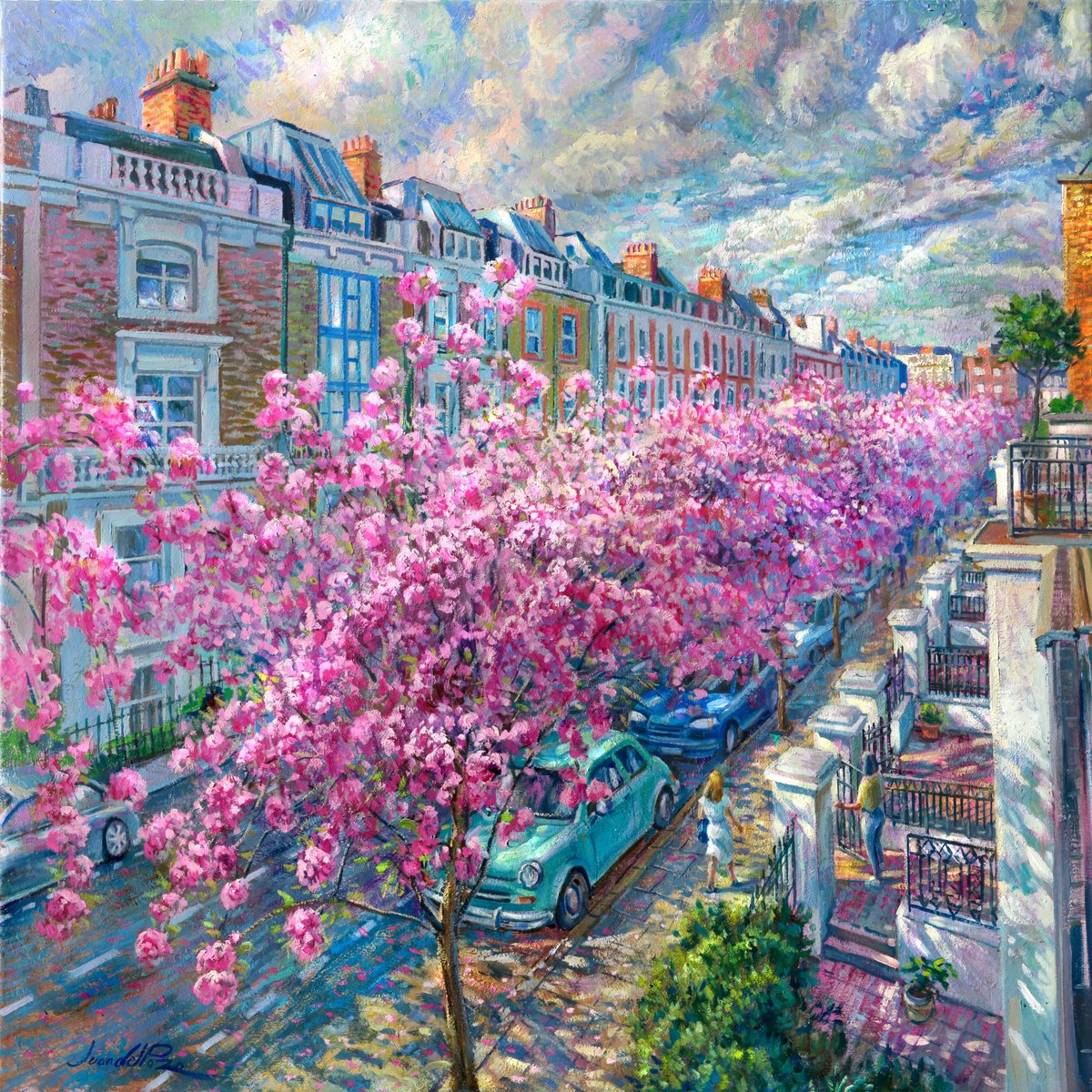 Paintings of London tweet media