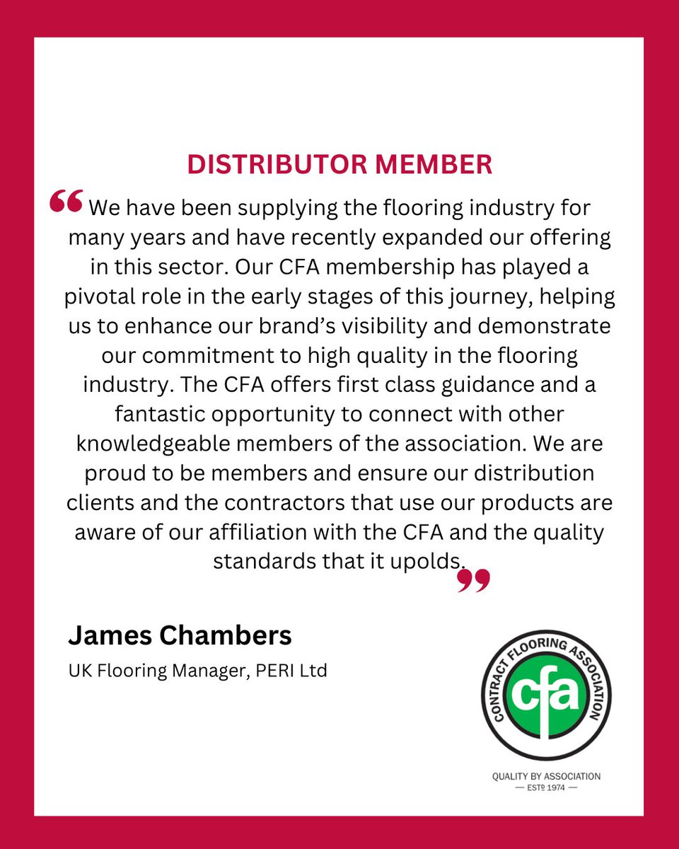 The Contract Flooring Association tweet media