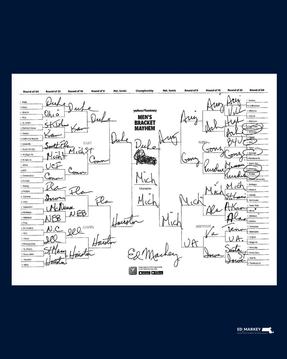 Ed Markey tweet media