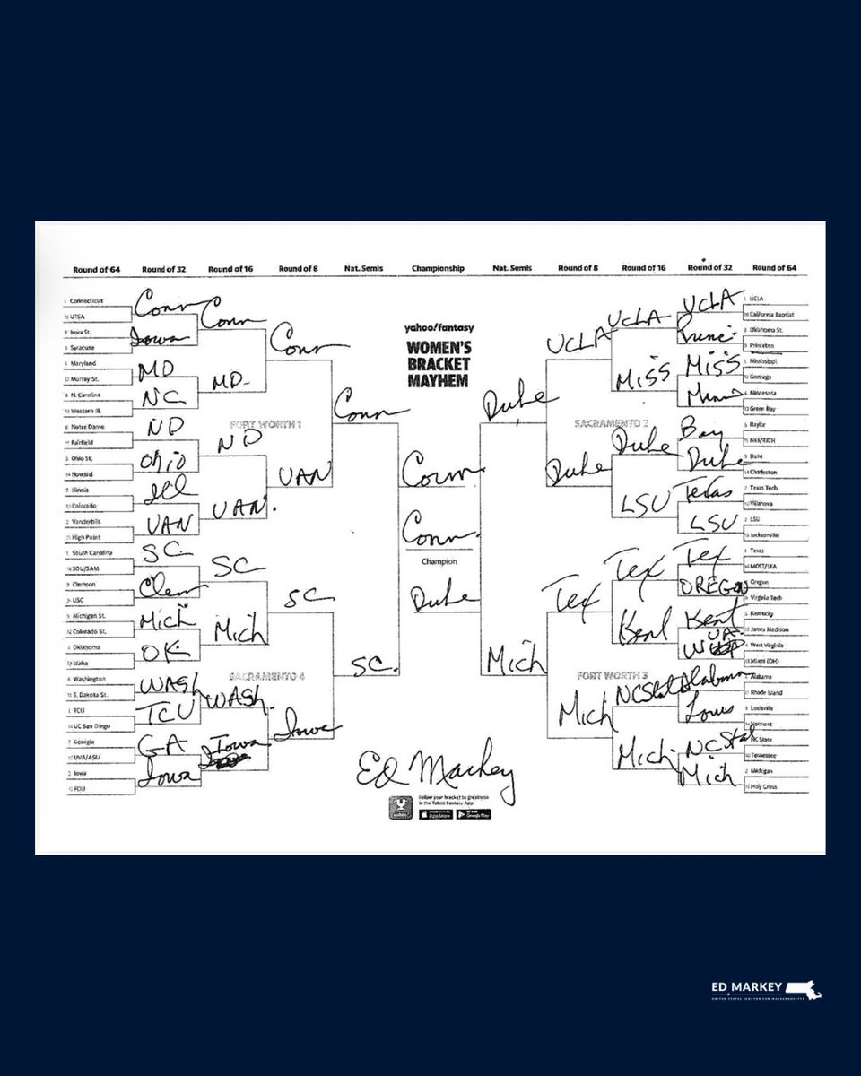 Ed Markey tweet media