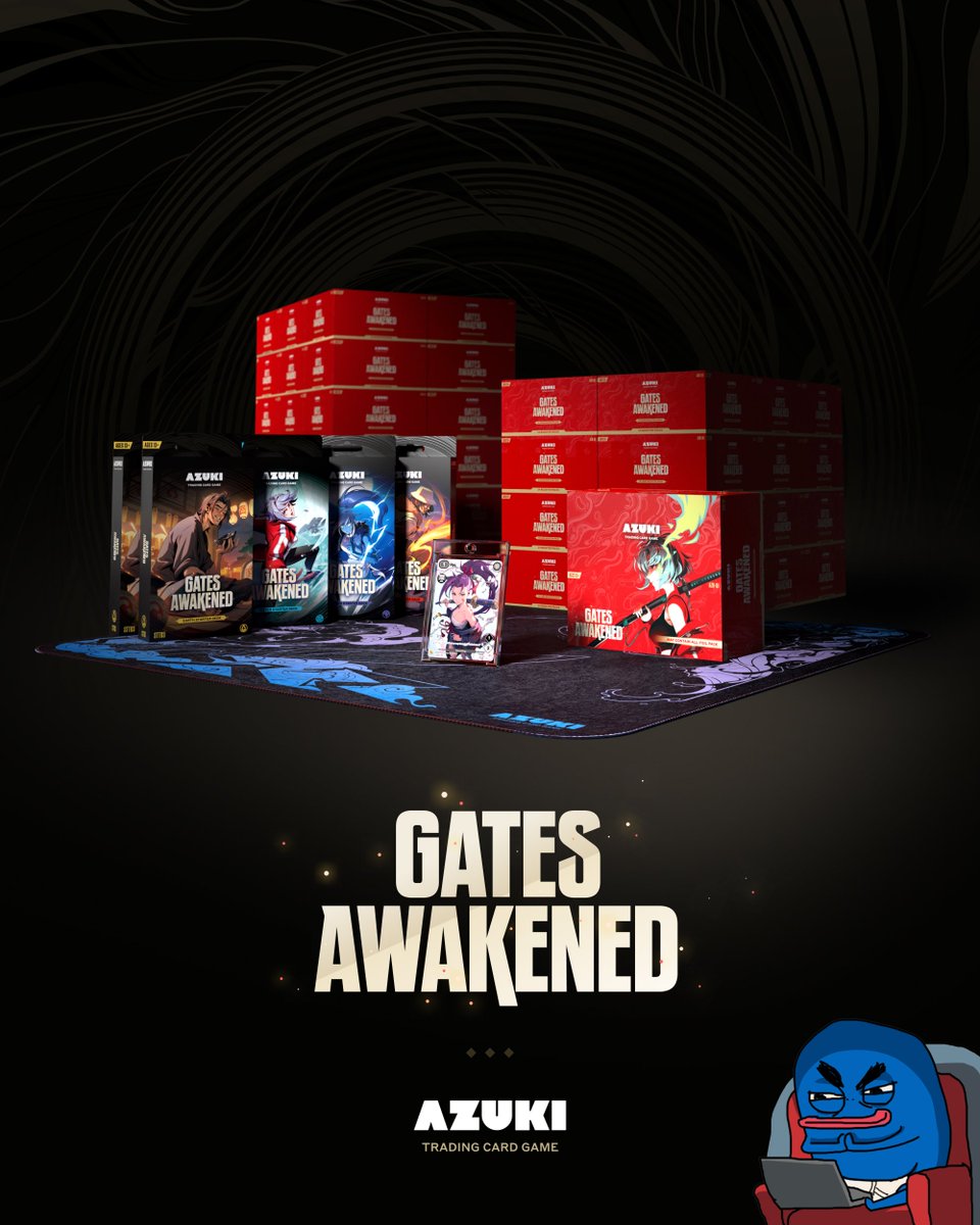 Official Azuki TCG tweet media