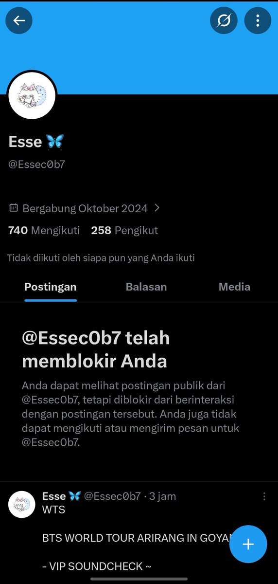 rmindscaperm's tweet photo. @Kevkor001 Ganti nama dia jadi @Essec0b7 https://t.co/4Ub6rXzgEU