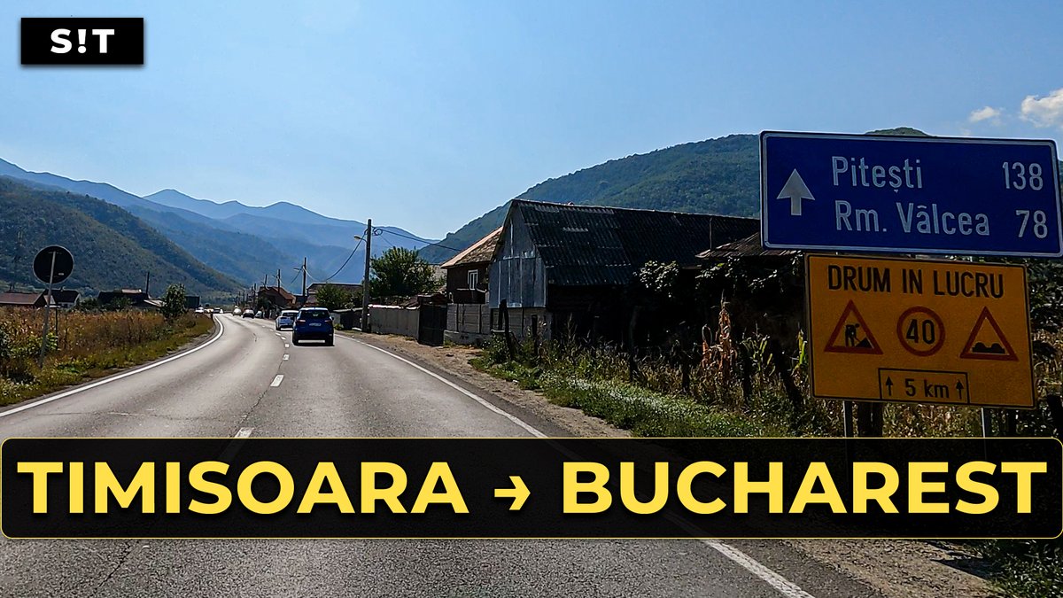 StefanInTraffic's tweet photo. I compressed a full drive across Romania into minutes 🚗
Timisoara to Bucharest, including A1 and DN7.
Watch here: https://t.co/Mk7SODfz85

#romania #roadtrip https://t.co/ecouy1tBXd