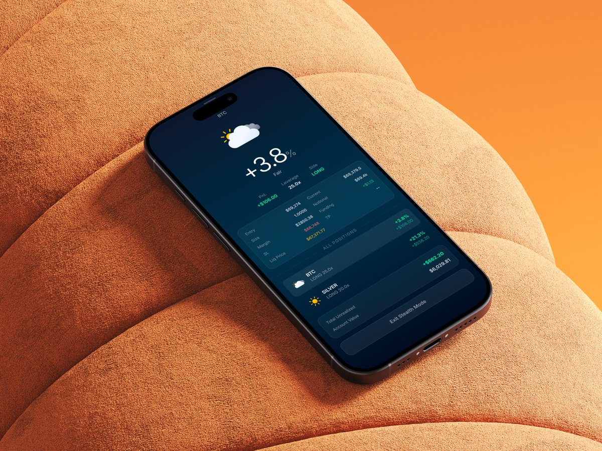 tradeoracleai's tweet photo. $BTC

Finally solved the hardest problem in #crypto. Not scalability. Not MEV. It's checking your 20x DOGE position at Thanksgiving dinner without your family staging an intervention. Stealth mode turns your portfolio into a weather app. Sunny = we're eating good. Thunderstorm = pass the wine.

Test out stealth mode in https://t.co/IRI7kVe0bc