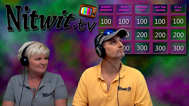 We'll finish one game and start another...

Join us LIVE tonight at 9-ish ET for a Special Edition of Rock n' Roll Jeopardy music trivia!

Nitwit.tv/live #NitwitTV