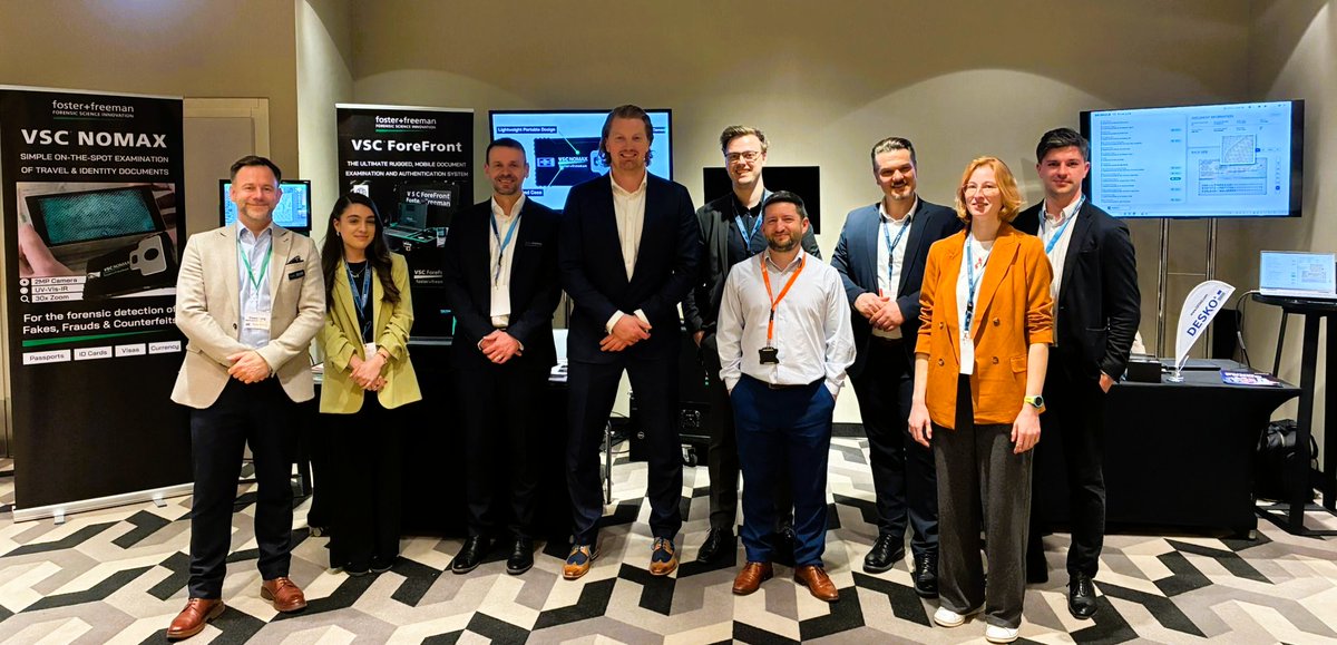 KeesingID's tweet photo. Last week in Poland, we were invited to #Frontex Industry Day, together with our partners Foster + Freeman and DESKO, as part of the Global Identity Trust Alliance (#GITA). Our ambition is to support the community with expertise and practical insight.

#KeesingTechnologies https://t.co/qCEbw20DTZ