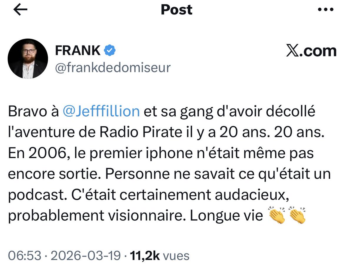 soplam12's tweet image. Après Trump qui aurait prévu le 11 sept on a Jeufff qui aurait pratiquement inventé le podcast 🤣🤣🤣 #cult