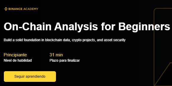 _BroChain's tweet photo. Binance acaba de lanza un curso para principiantes sobre On-Chain Analysis for Beginners 🧠
Es el punto de partida para entender qué está pasando realmente en la blockchain 👇

https://t.co/OtatGYnv0l https://t.co/cD3225dIWS