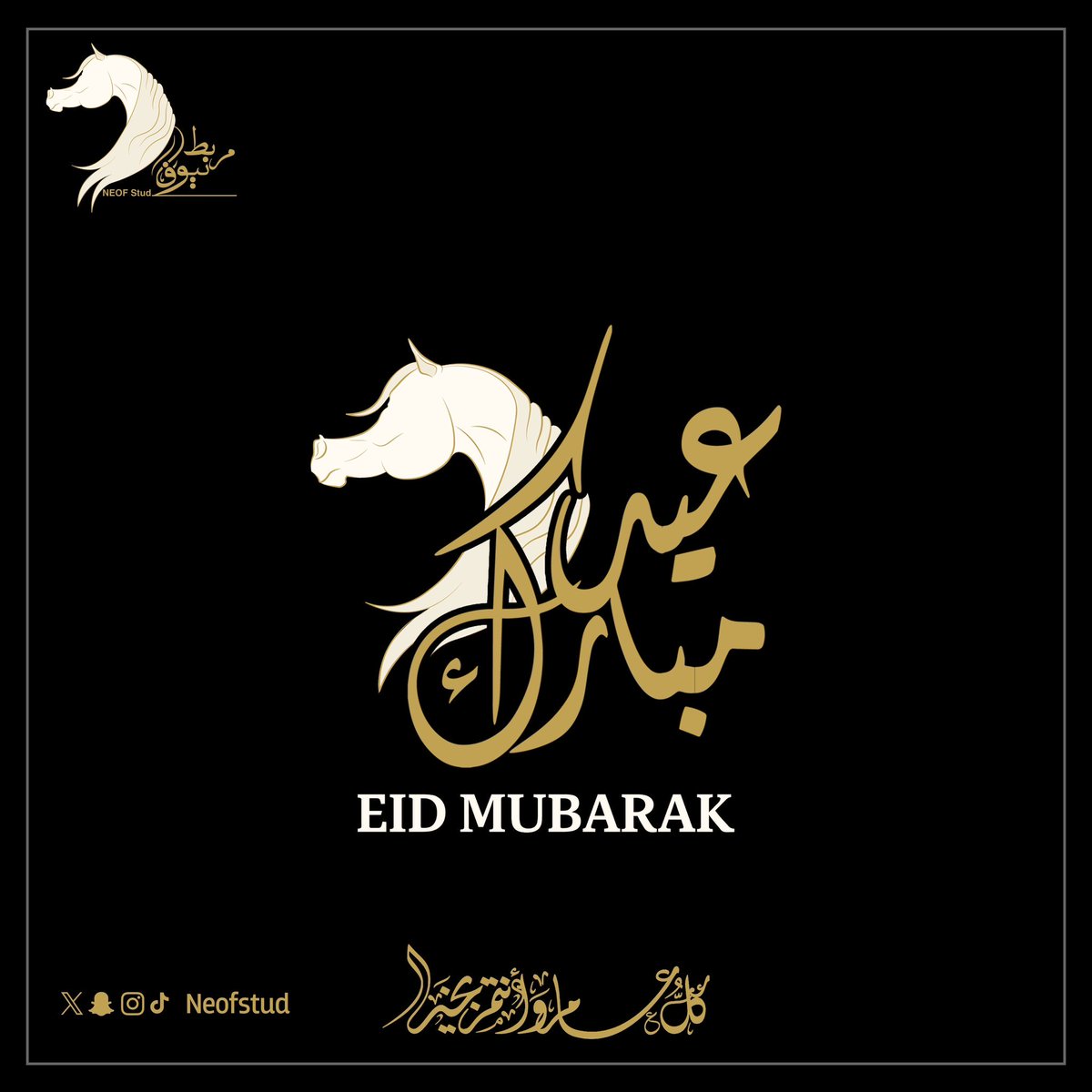 Neofstud's tweet photo. #مربط_نيوف يهنئكم بعيد الفطر المبارك 🤎 https://t.co/oNbijzWrai