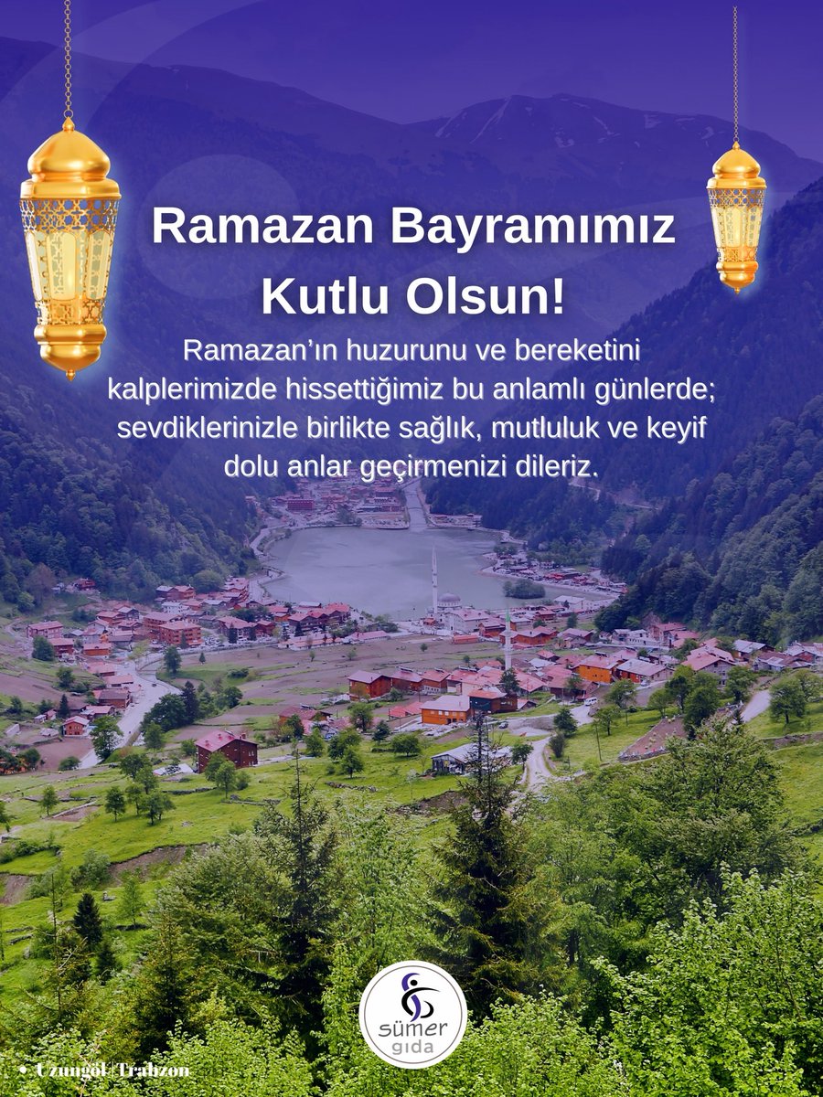 Ramazan Bayramımız Kutlu Olsun! 🍬

Ramazan’ın huzurunu ve bereketini kalplerimizde hissettiğimiz bu anlamlı günlerde; sevdiklerinizle birlikte sağlık, mutluluk ve keyif dolu anlar geçirmenizi dileriz.
#SümerGıda #RamazanBayramı