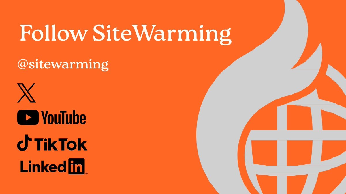 SiteWarming tweet media