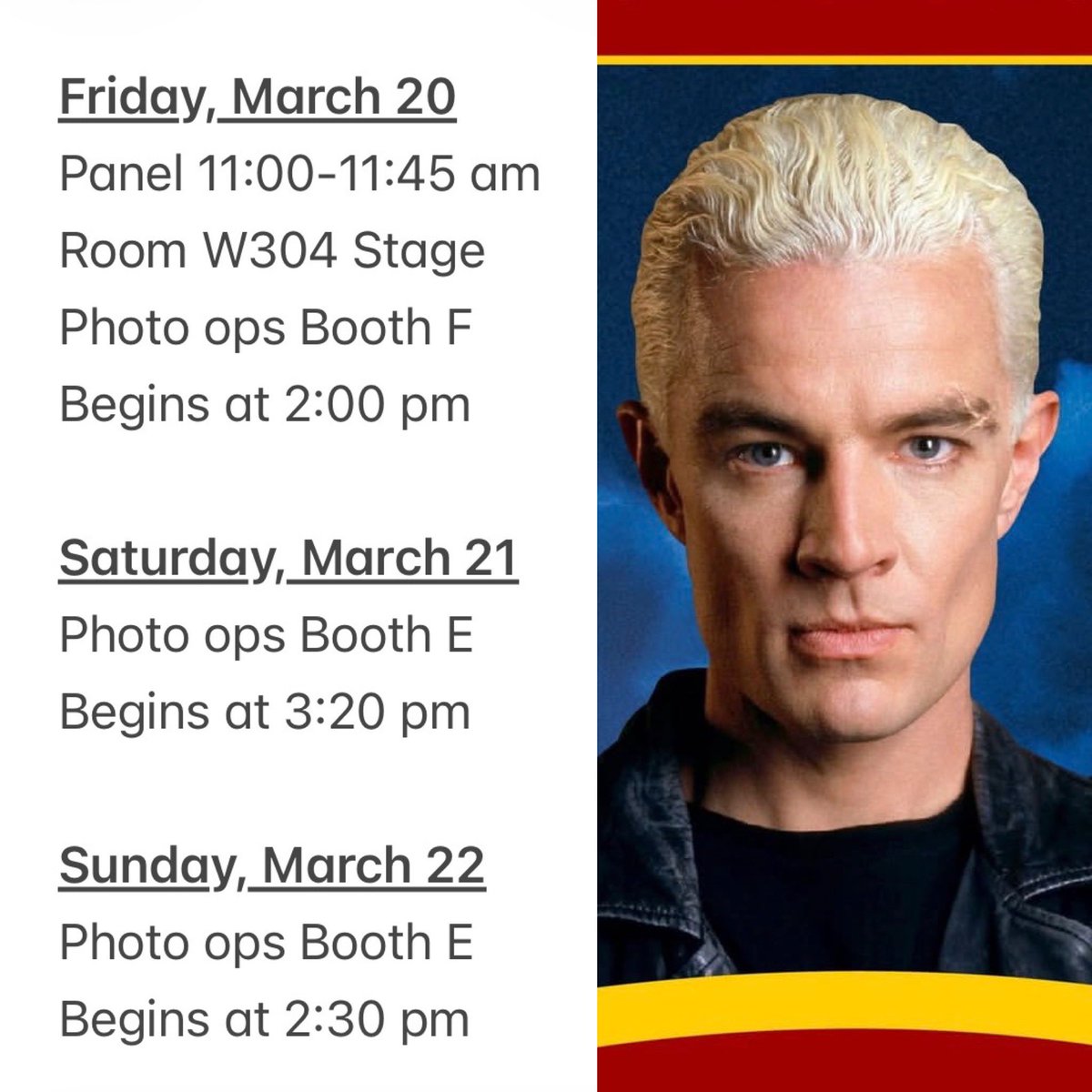 James Marsters Appearances tweet media