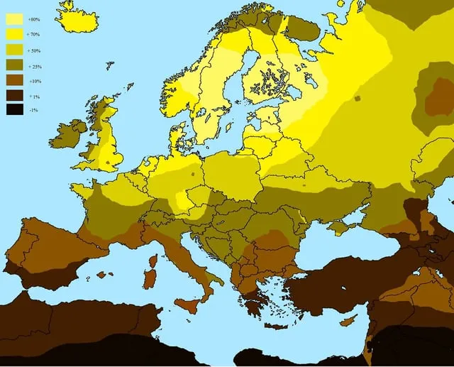 HeinZweihander's tweet photo. @wylfcen The blonde hair map https://t.co/wwAPTmV1IS