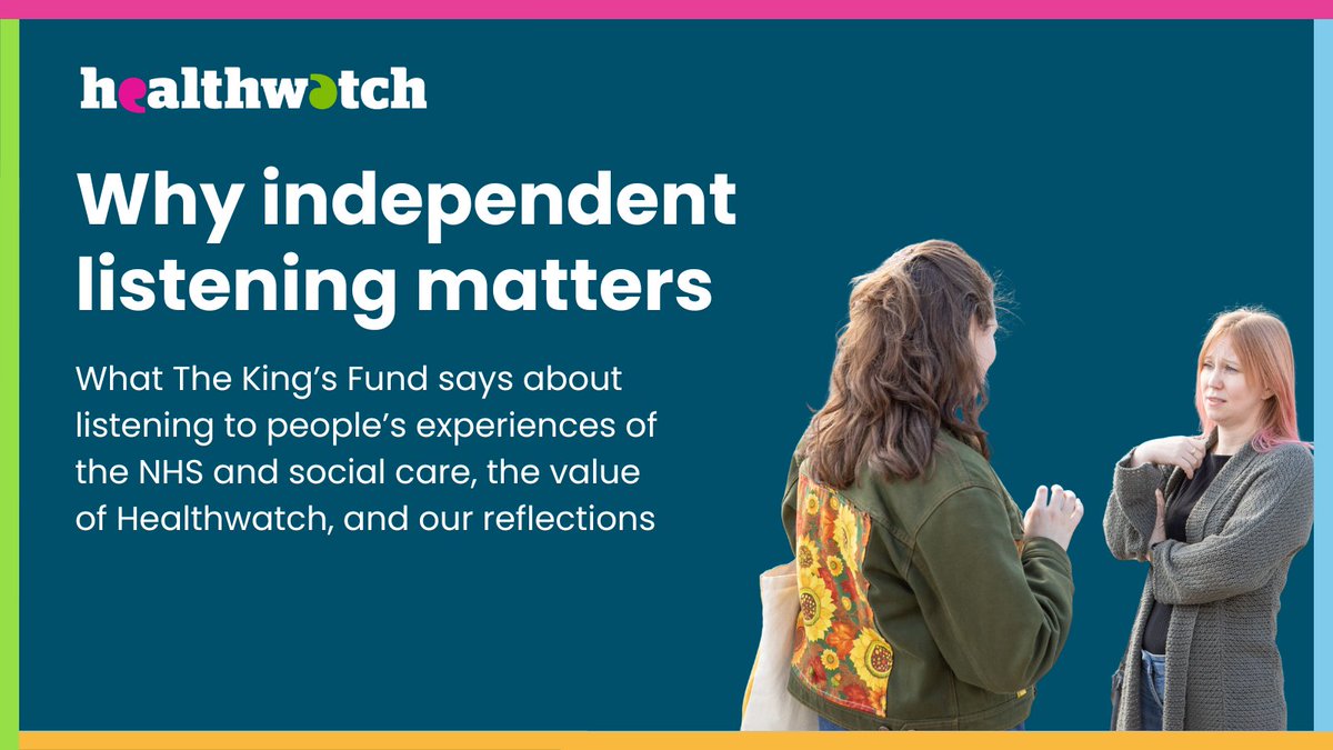 Healthwatch North Yorkshire tweet media