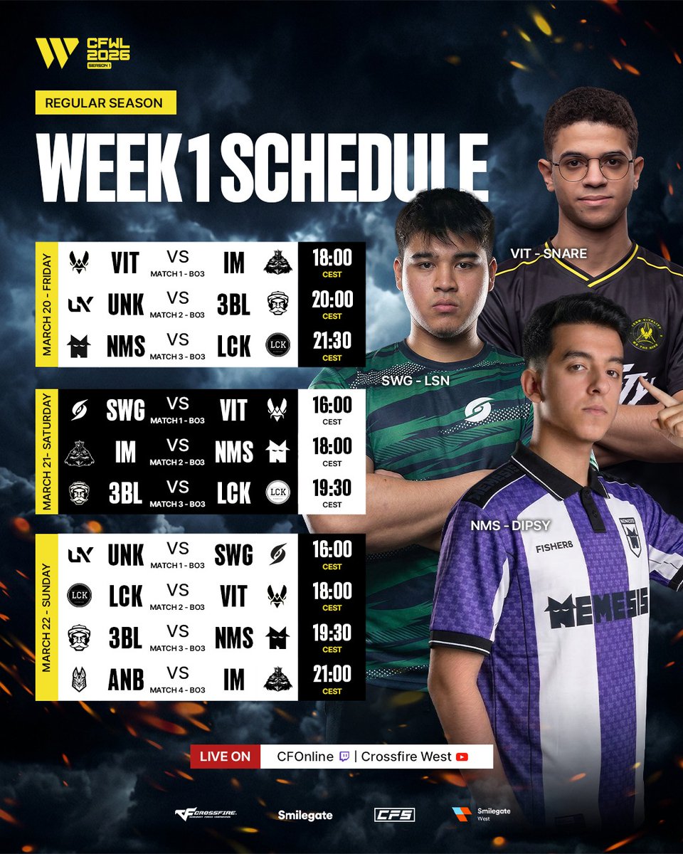 CrossFire Esports tweet media