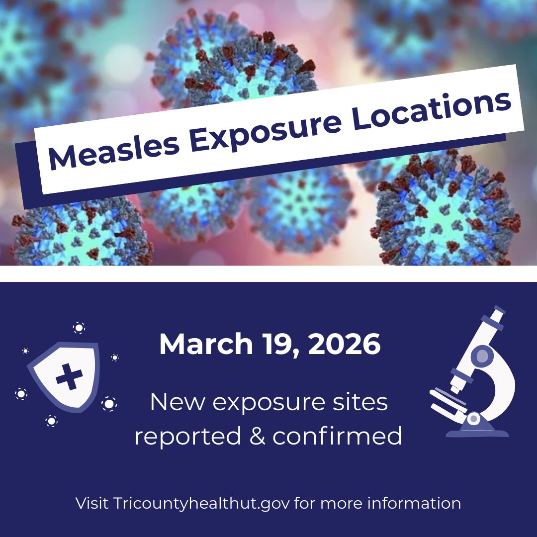 TriCounty Health Department tweet media