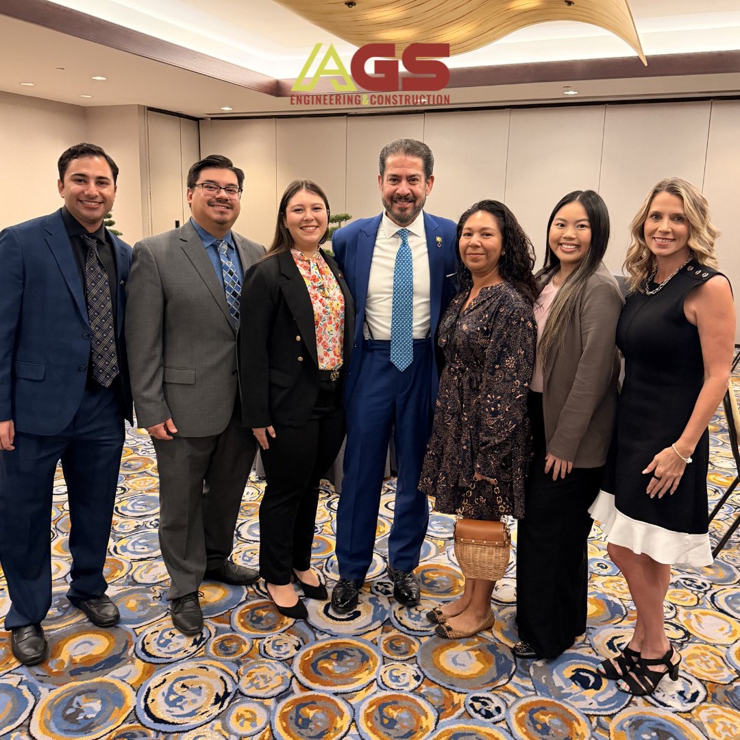 SolutionsAlly's tweet photo. The #AGSTeam was proud to attend and sponsor as a Gold Sponsor for the Infrastructure Summit 2026, hosted by Precinct 2 Commissioner Adrian Garcia. A special thank you to Commissioner Adrian Garcia, emcee Elissa Rivas Stipes, keynote speaker Raj Mankad, and all of the panelists. https://t.co/ifGStuTZG3