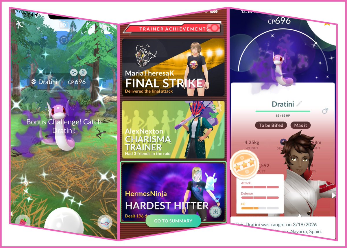 HermesNinja's tweet image. 💖✨💖 OMG - finally!! I’ve been hunting this shadow shiny for years. 💖✨💖

I crashed your raid, @NextonAlex - thank you, thank you, thank you!

#PokemonGO #ShinyPokemon #ShadowPokemon #Dratini