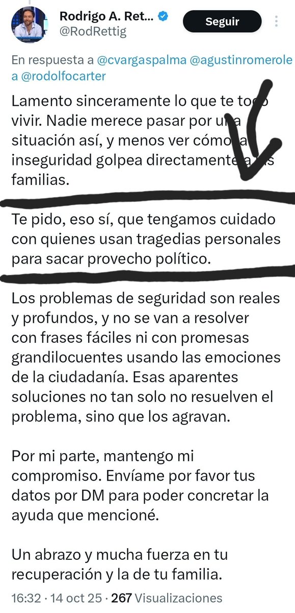 sebagvas's tweet photo. @RodRettig Después no salgas llorando de los programas eso si. https://t.co/rHc0vOJlK4