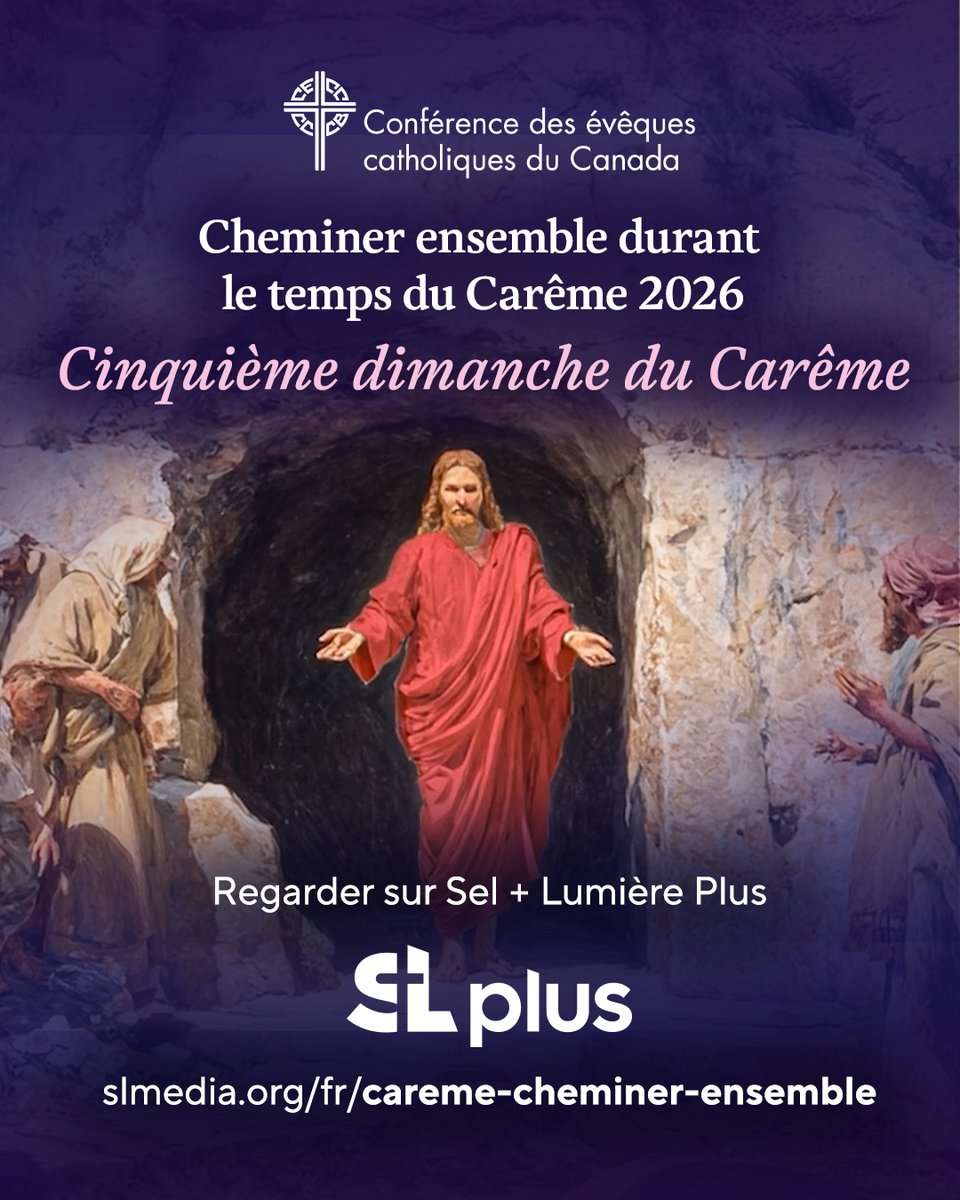 seletlumieretv's tweet image. En ce cinquième dimanche, Mgr Juan Carlos nous rappelle la promesse du Christ : il ne veut pas nous laisser dans nos tombeaux intérieurs, lui la Résurrection et la Vie, plus fort que tout ce qui nous enterre.
➡️slmedia.org/fr/careme-chem…
@CECC_CCCB 
#Carême #Reflexions  #SLMedia