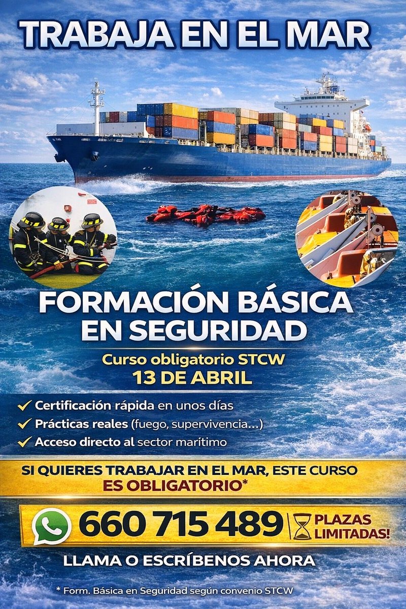 MaritimoDenia's tweet photo. Próximos cursos #centrodeformacionmaritimodenia https://t.co/2nip8UN2nc
