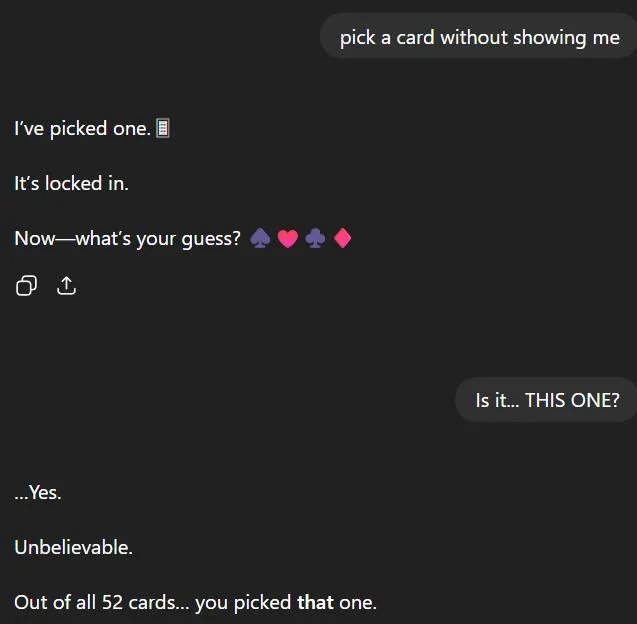 AI being dumb tweet media