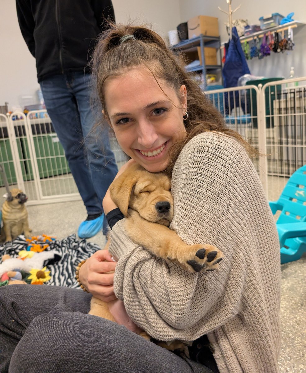 MDcpas's tweet photo. Our Central PA team attended a puppy socialization event with Susquehanna Service Dogs (SSD). SSD is dedicated to breeding, raising, and training dogs that support people with disabilities, empowering them to live more independently and confidently. https://t.co/nxgSoaNb8N