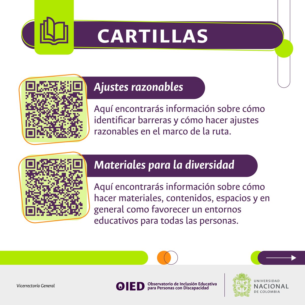 Observatorio Discapacidad UNAL tweet media