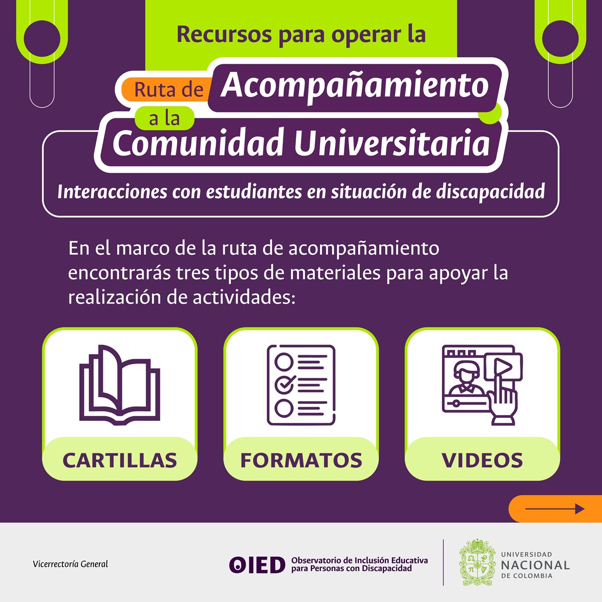 Observatorio Discapacidad UNAL tweet media