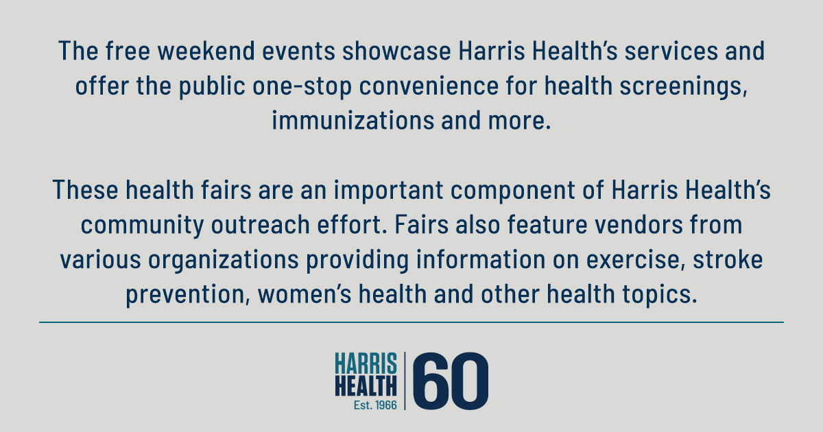 Harris Health tweet media