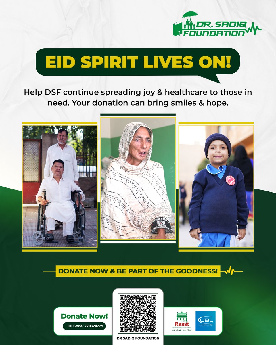 Dr. Sadiq Foundation tweet media