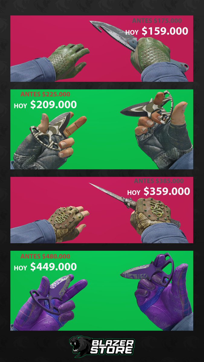 Blazer Store - skins de CS tweet media