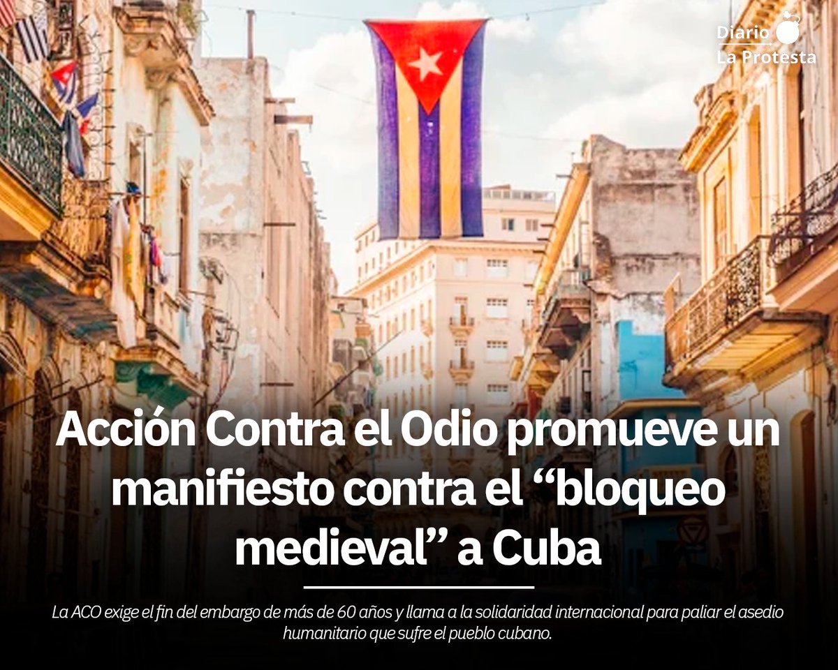 La protesta Diario tweet media