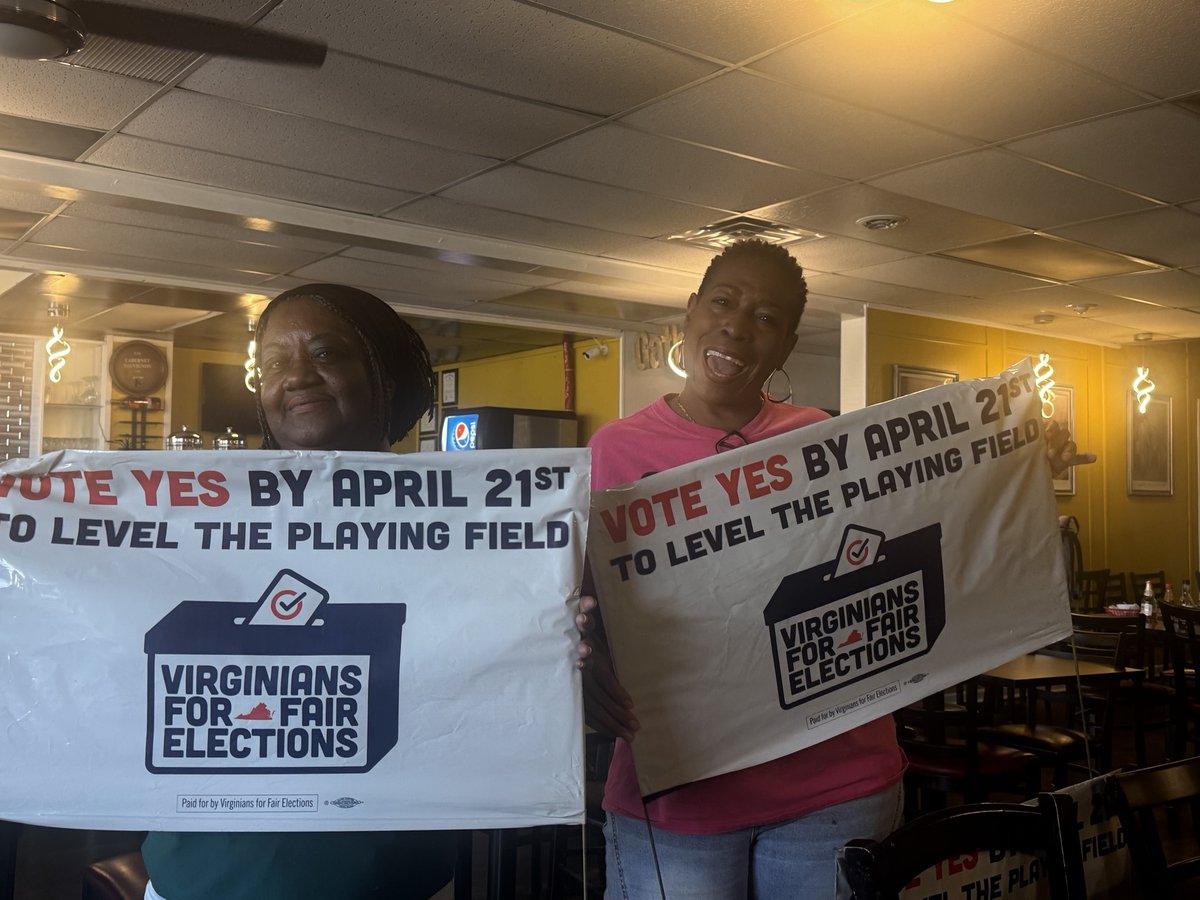 Virginians for Fair Elections tweet media