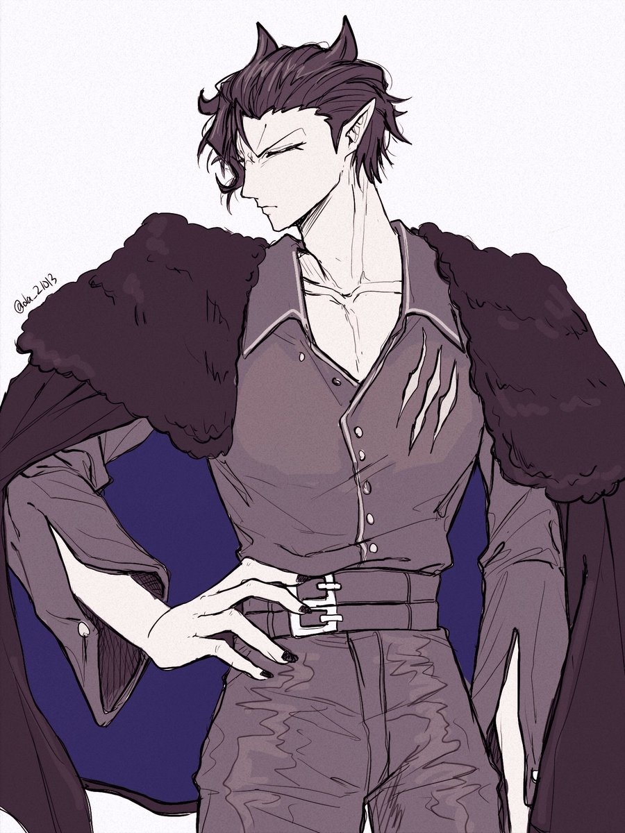 #魔入間
(カルエゴ)