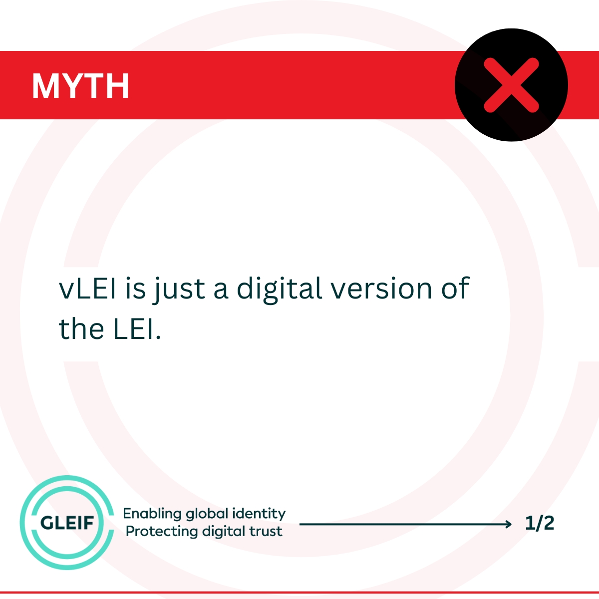 Global Legal Entity Identifier Foundation (GLEIF) tweet media